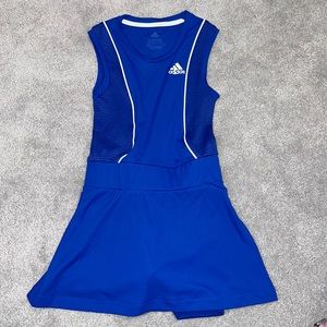 Adidas Aeroready Cobalt Blue Girls Sports Dress w/shorts